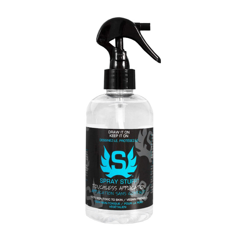 Tattoo Transfer Spray Solution 8oz – Stencil Stuff Hold & Lock