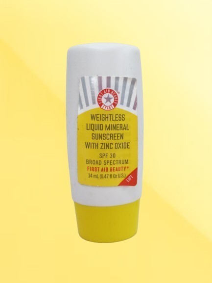 Weightless Liquid Mineral Sunscreen SPF 30 - 0.47 Oz Pack of 5