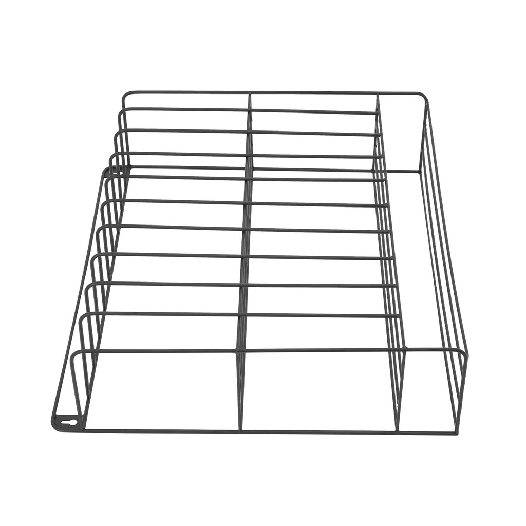 Wall-Mounted Hair Dye Storage Rack for Salon & Beauty Use