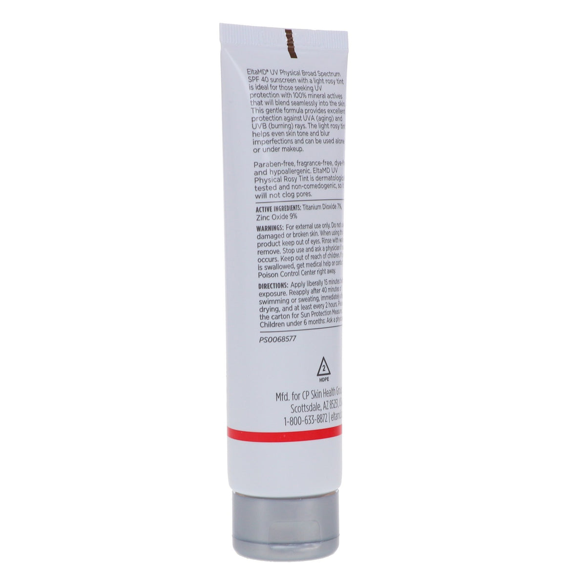 Mineral Sunscreen with Rosy Tint SPF 40 - Face Sunscreen for Sensitive Skin