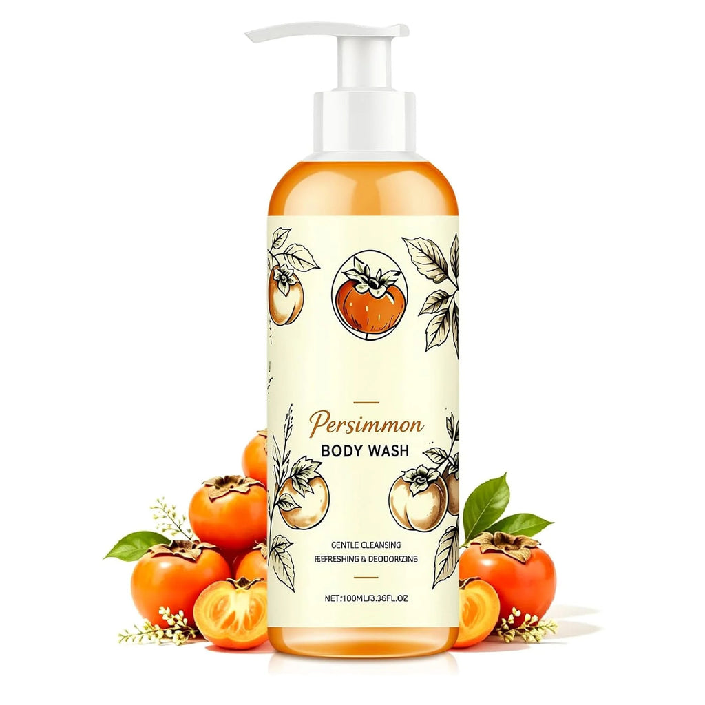 Persimmon Body Wash for Mature Skin - Deep Cleansing & Deodorizing 100ml