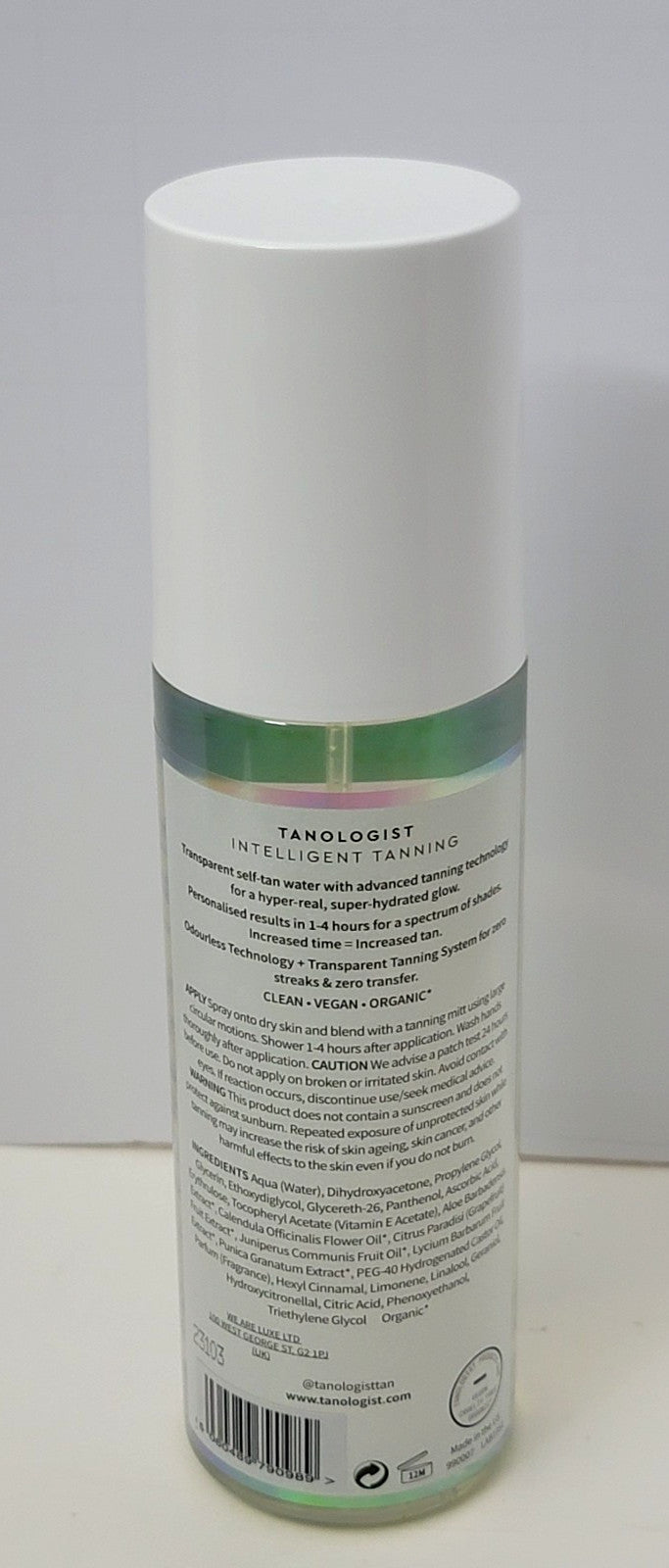 Self Tanner Water - Medium Shade, 200ml | Vegan, Hydrating, Quick-Drying
