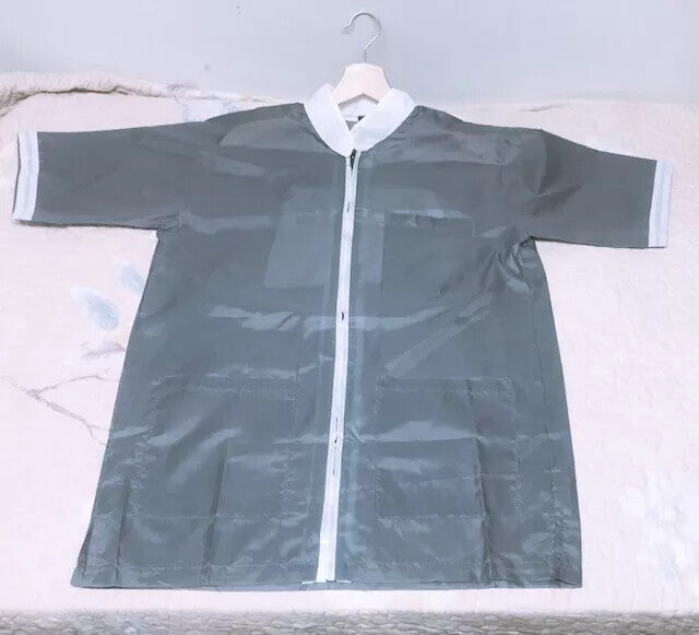 Unisex Professional Barber Vest Jacket - Lightweight, Hair-Repellent, Breathable Mesh Panels