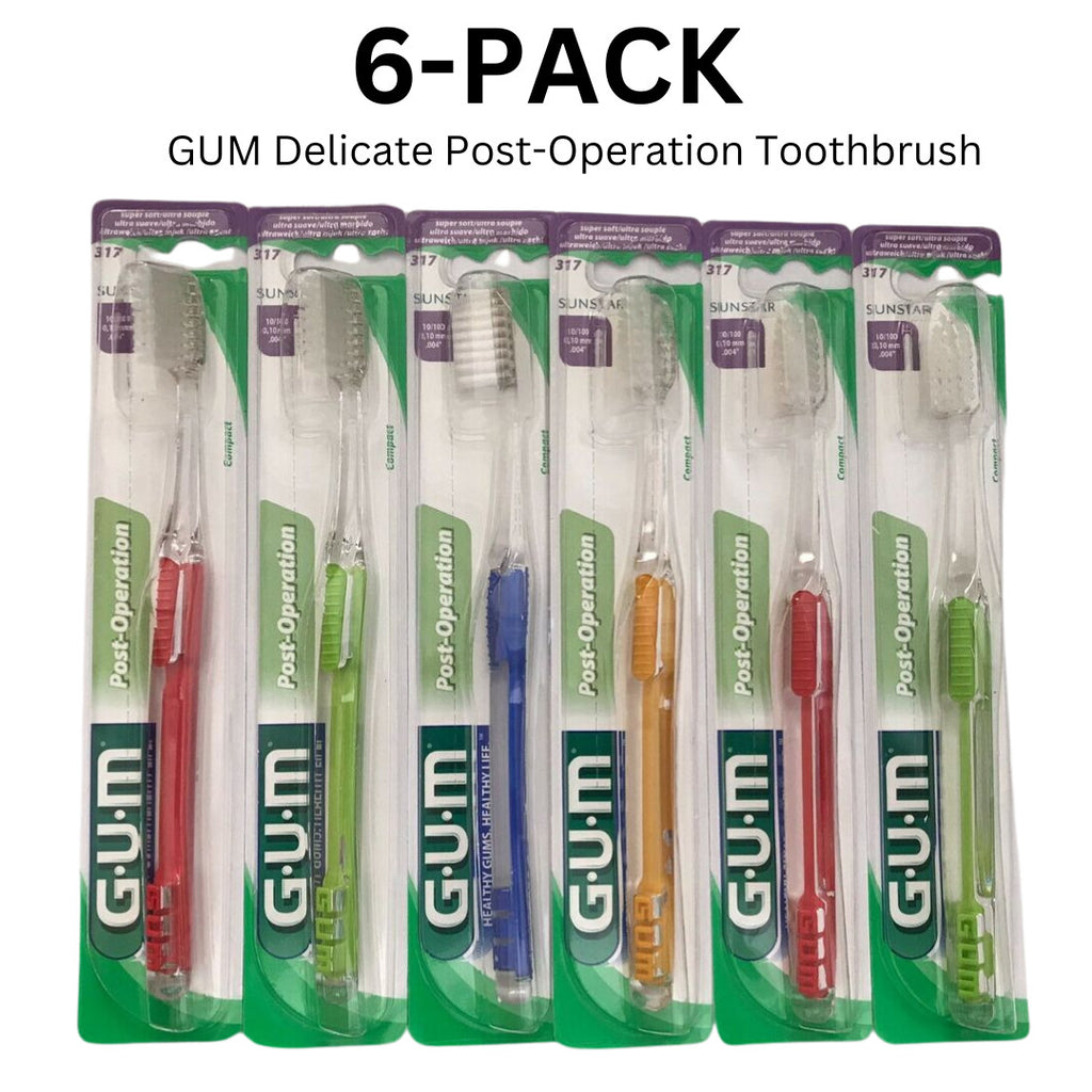 Post-Surgical Toothbrush Set - Ultra Soft Bristles for Oral Healing