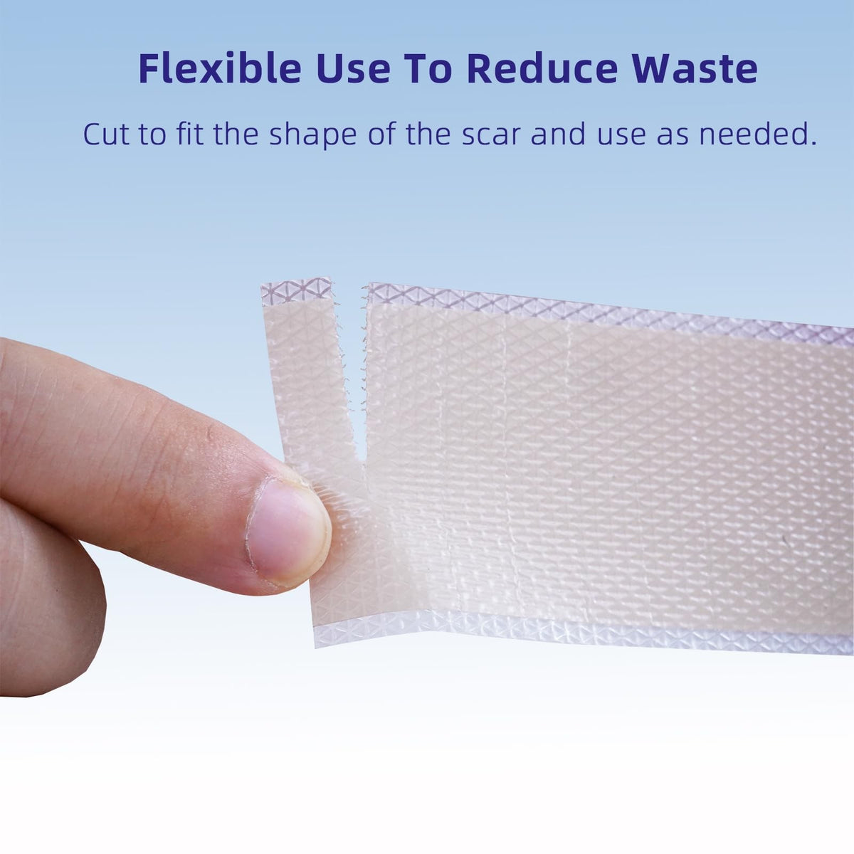 Reusable Silicone Scar Tape Roll 1.6” x 120” for C-Section & All Scars