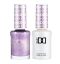 DND Duo Gel & Lacquer Nail Polish Set Orchid Lust - Long-Lasting Manicure