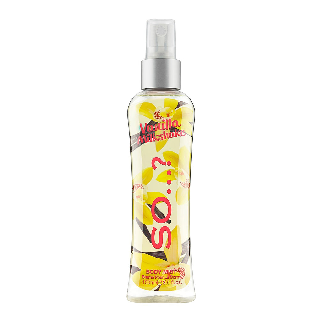 Vanilla Milkshake Body Mist for Women - 3.5 oz Fragrance Spray