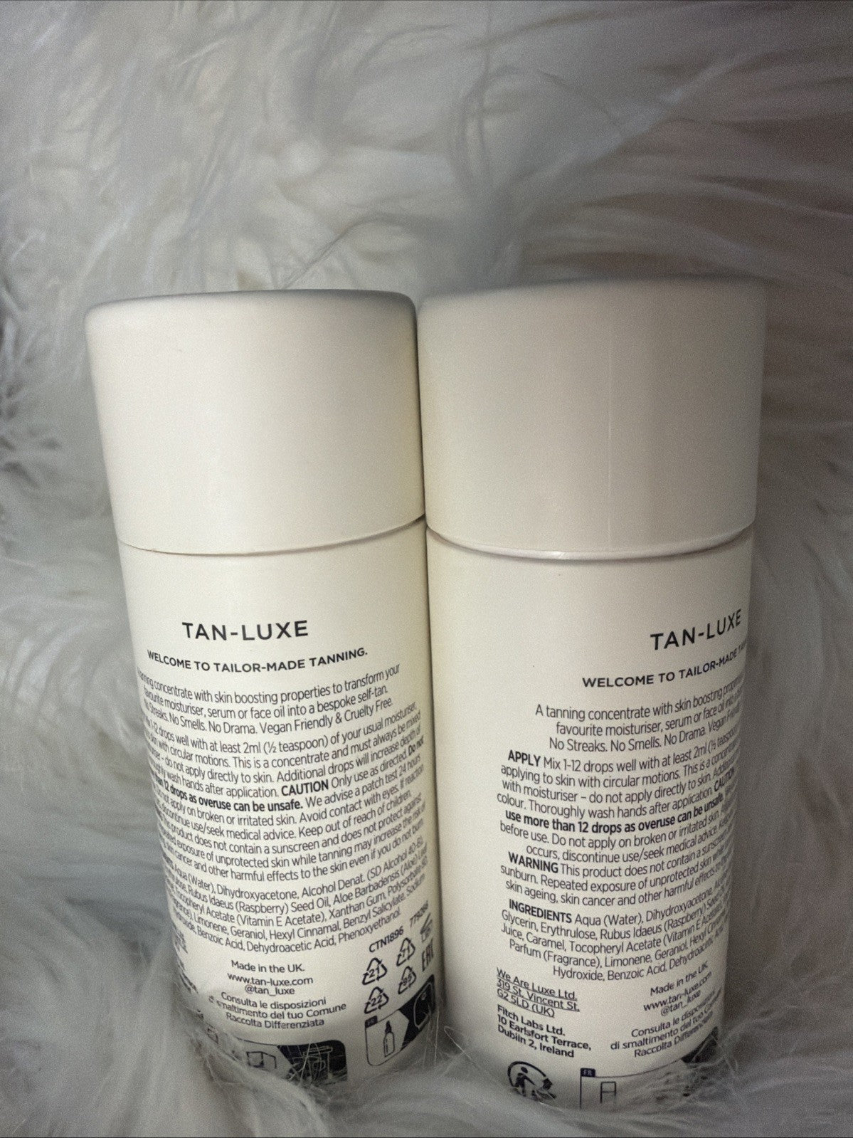 Self-Tanning Face Drops Illuminating Skin Care 10mL Set