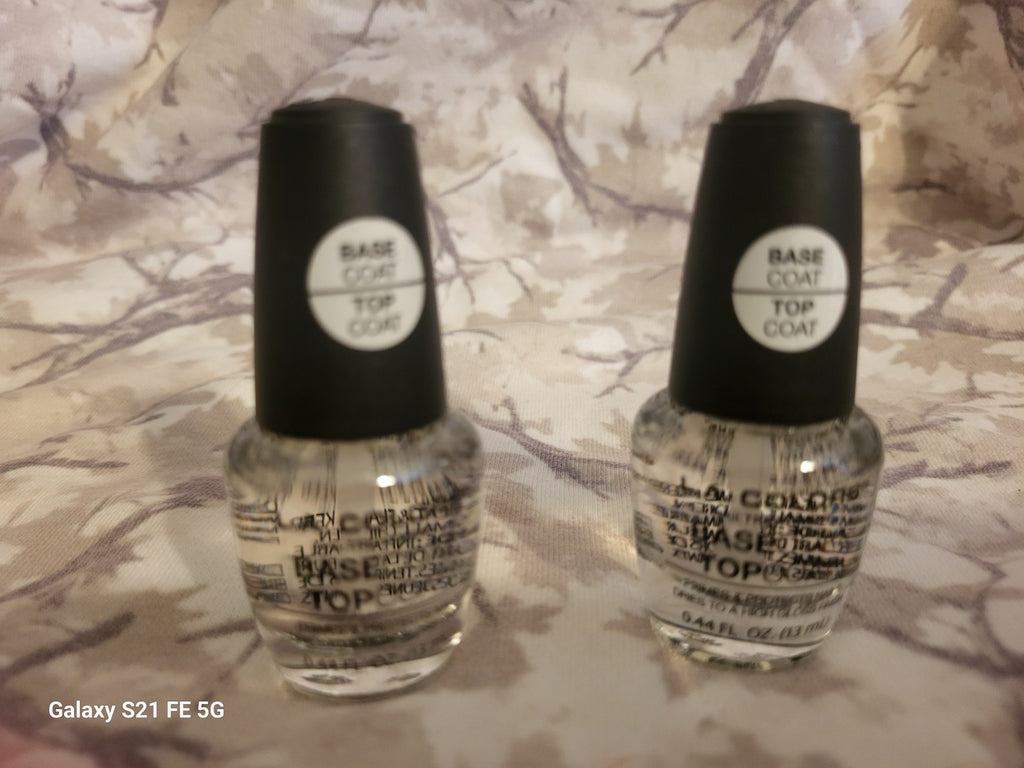 Clear Nail Polish Top Coat - 2 Pack, 0.44 Fl Oz - L.A. Colors