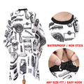 Waterproof Barber Cape for Men & Kids Hair Cutting Salon Cape