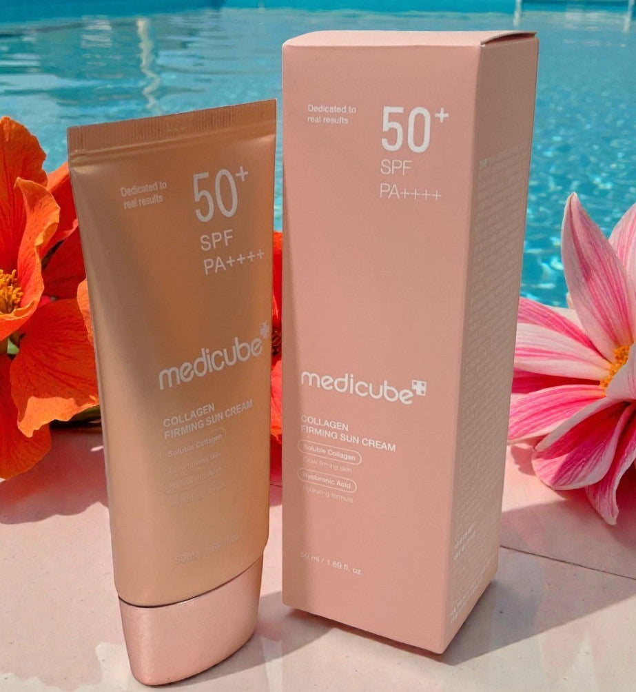 Collagen Sun Cream SPF50+ PA++++ Anti-Aging Moisturizer 50ml