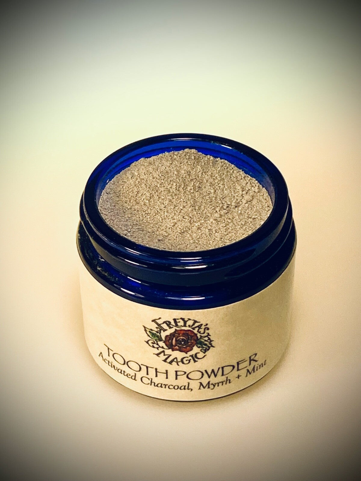 Remineralizing Tooth Powder with Activated Charcoal & Mint - Whitens & Strengthens Enamel