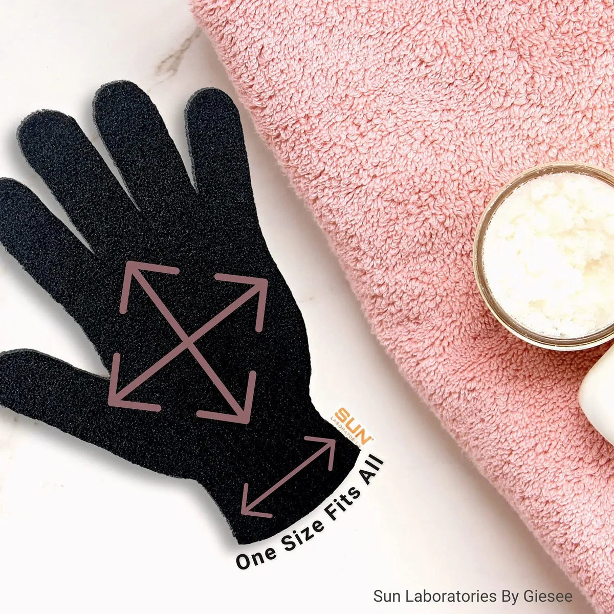 Exfoliating Body Wash Gloves for Skin Renewal and Smoothness