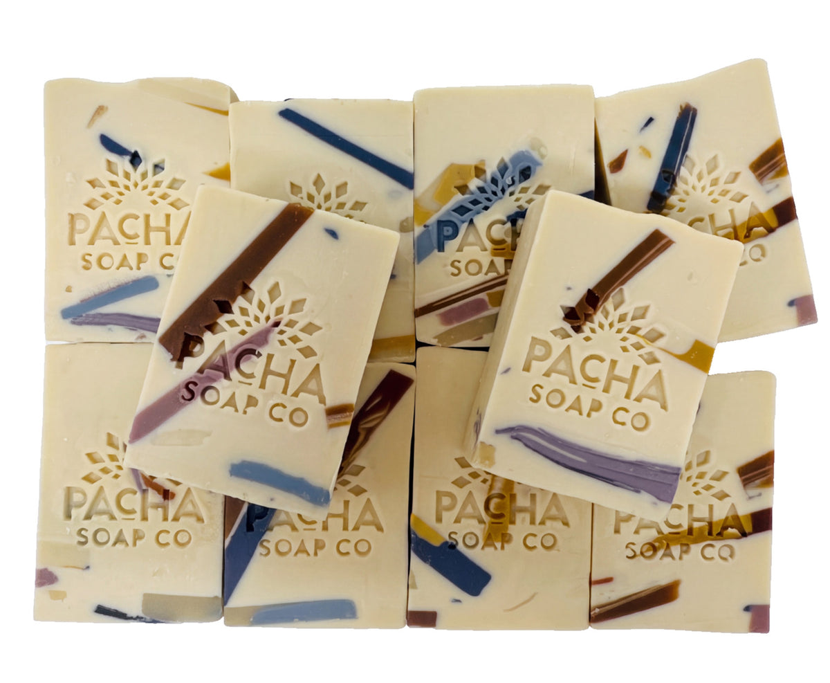 10 Pack Pachafetti Soap Bars - 4 oz Natural Bath & Body Bar