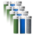Micro-Pedi Refill Rollers Set – Extra, Super & Xtreme Coarse for Foot Callus Removal