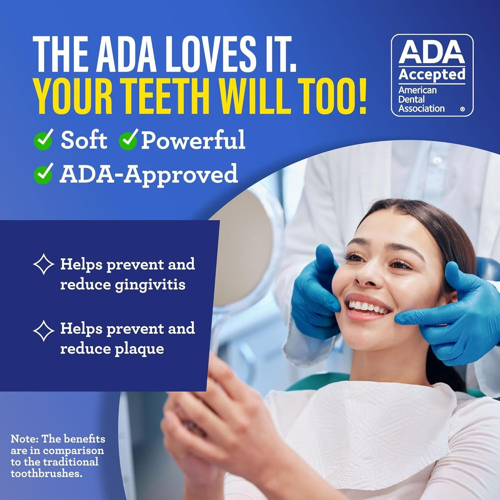Sensitive Gums Toothbrush with Extra Soft Bristles - ADA Accepted