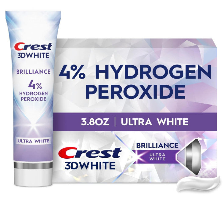 Whitening Toothpaste with Fluoride & Hydrogen Peroxide - 3.8 oz