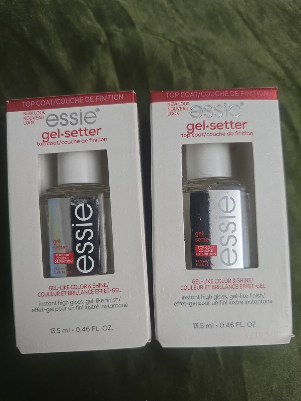 Essie Gel Top Coat Set - Durable Shine & Long-Lasting Finish
