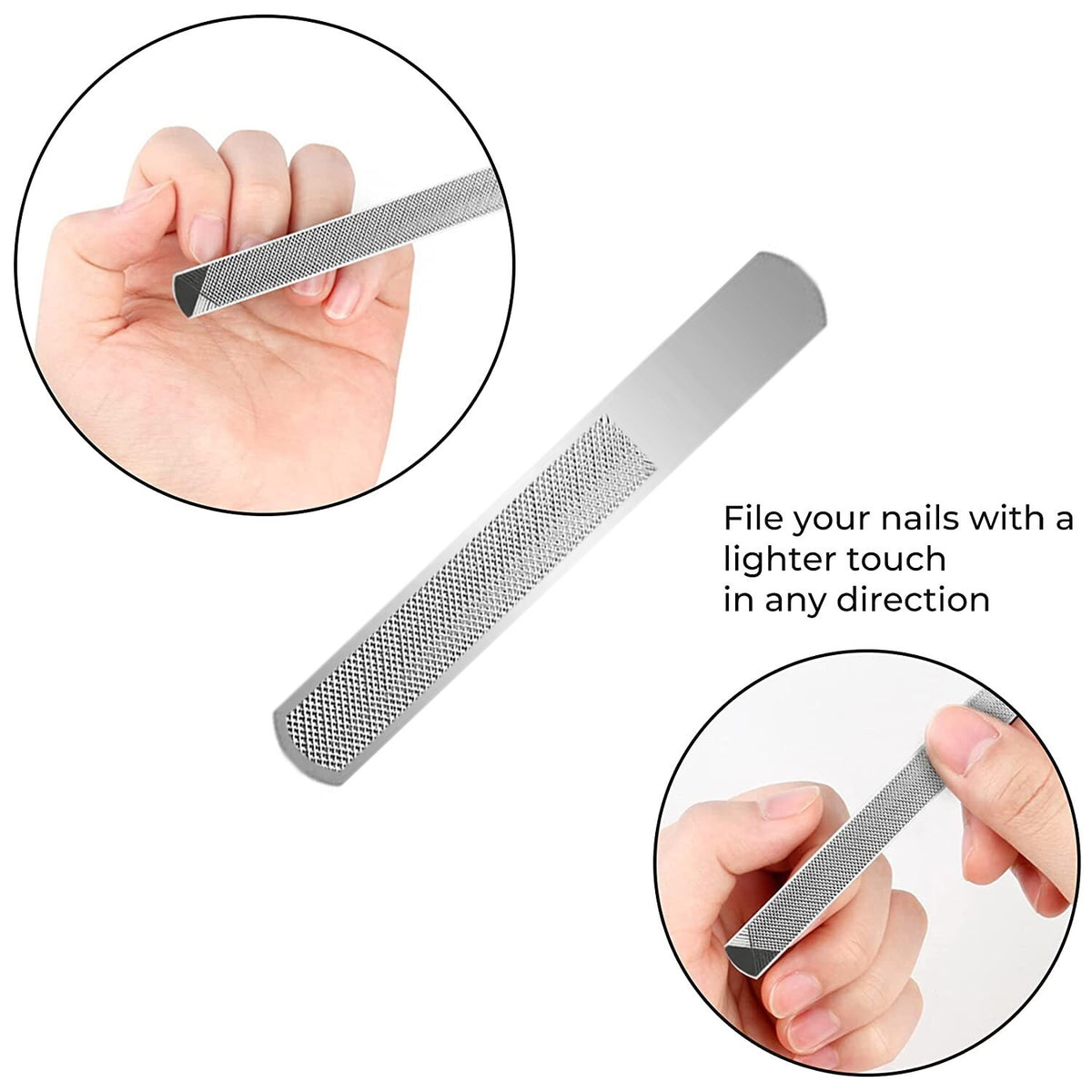 7-Piece Nail Clipper and Cuticle Care Set - Manicure Pedicure Tools