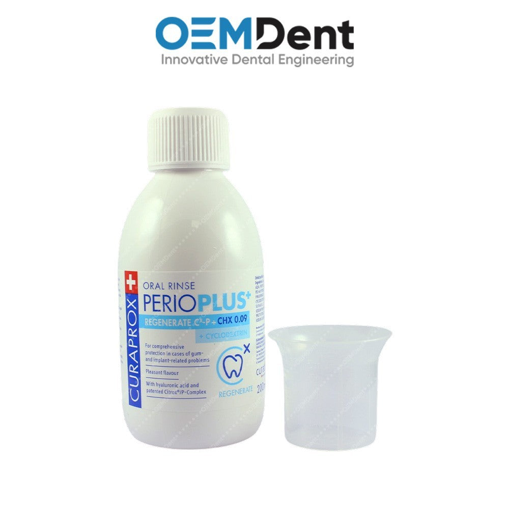 Alcohol-Free Mouthwash with Chlorhexidine 0.09% - 200ml Regenerate Oral Care