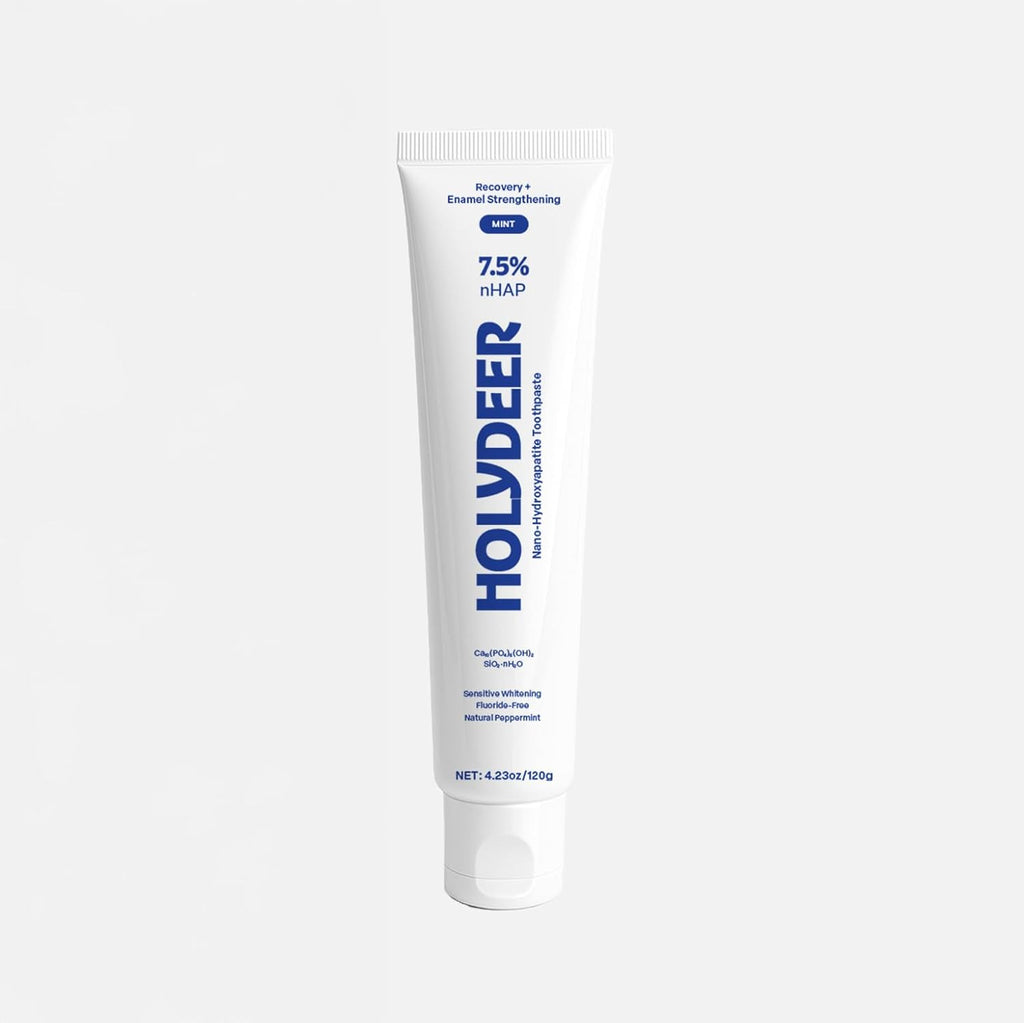 Nano-Hydroxyapatite Toothpaste Mint 7.5% nHAP Fluoride-Free Sensitive Whitening