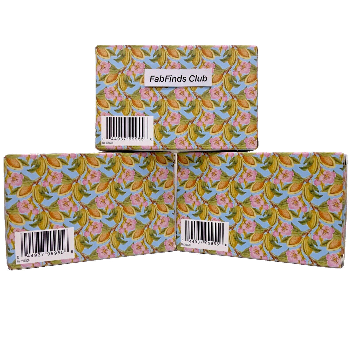 Almond & Honey Triple Milled Bar Soap Set - Jumbo 3x7oz Skin Nourishing