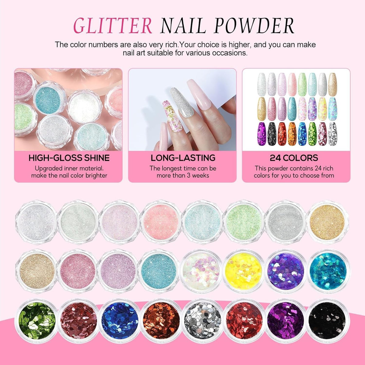 Professional Acrylic Nail Kit with Drill and UV Light for DIY Manicure