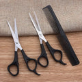 Professional Hair Cutting & Thinning Scissors Set for Barber & Salon Use