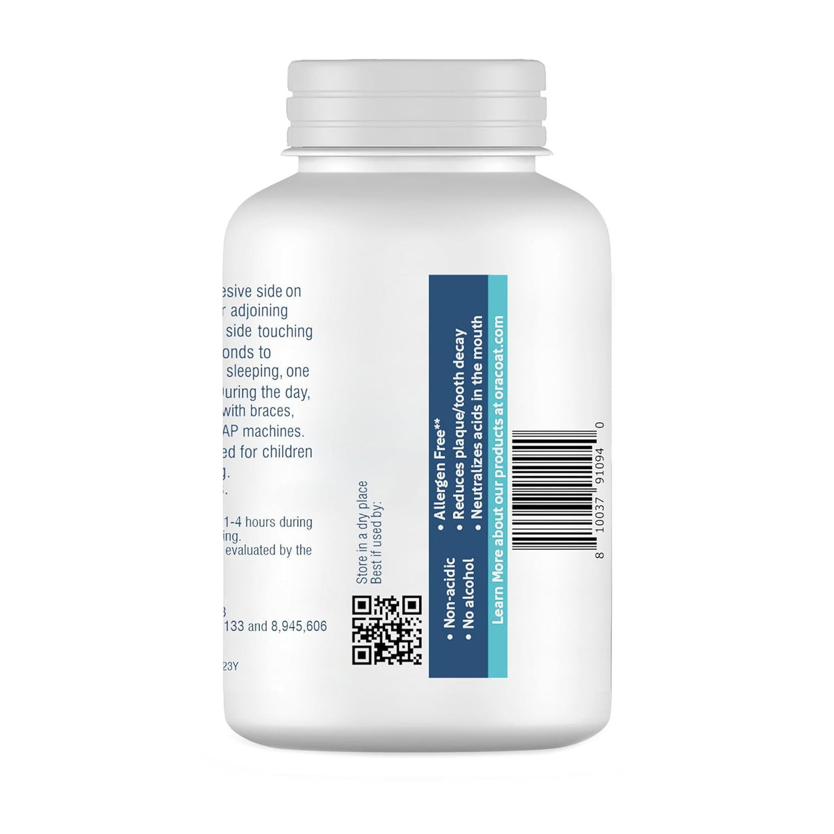 Dry Mouth Relief Discs - Sugar-Free Berry Flavor, 100 Count