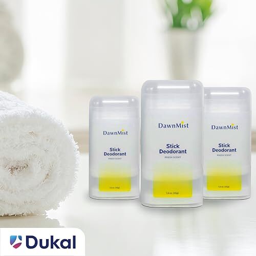 Dukal Dawn Mist Stick Deodorant - Fresh Scent, 1.6 oz, Pack of 144