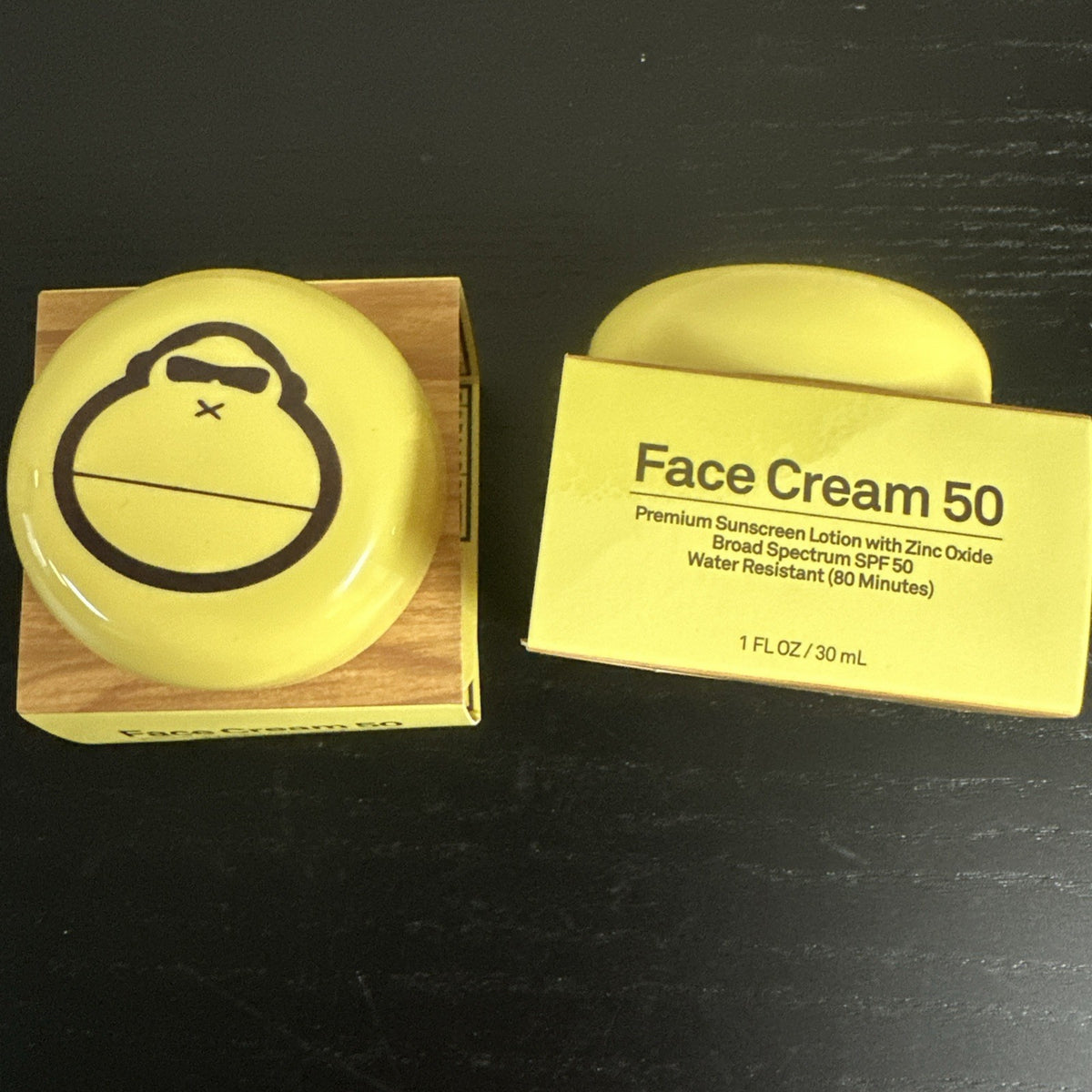 Water-Resistant SPF 50 Zinc Oxide Sunscreen Lotion for Face - Pack of 2