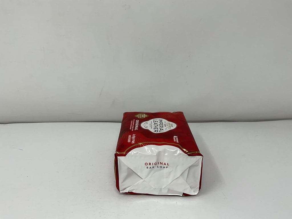 Imperial Leather Original Bar Soap 4 Pack - Moisturizing British Import