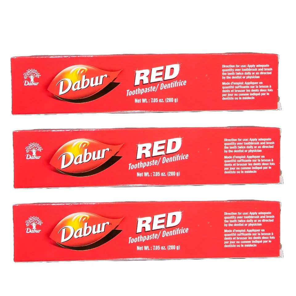 Herbal Toothpaste with Clove & Mint - 200g Pack of 3, Natural Oral Care