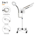 Hot Cold Facial Steamer with Magnifying Lamp & Ozone for Skin Care Salon & Home