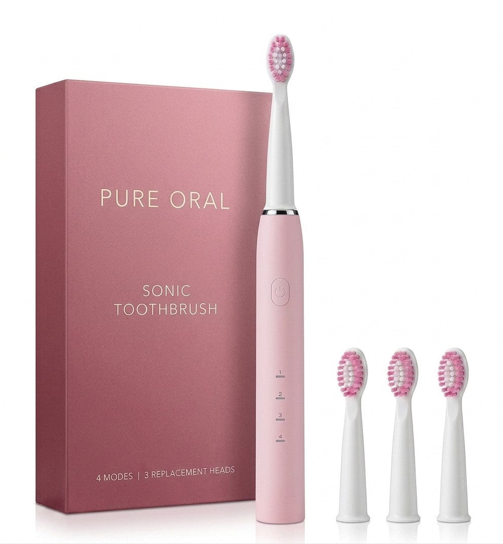 Manual Toothbrush with Baking Soda for Deep Cleaning & Whitening
