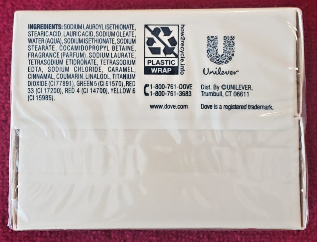 Holiday Sugar Cookie Scented Moisturizing Beauty Bar - Dove, 2 Bars