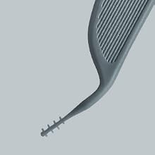 Orthodontic Dental Floss Picks Mint Flavor 60 Count - Gray, Pack of 2