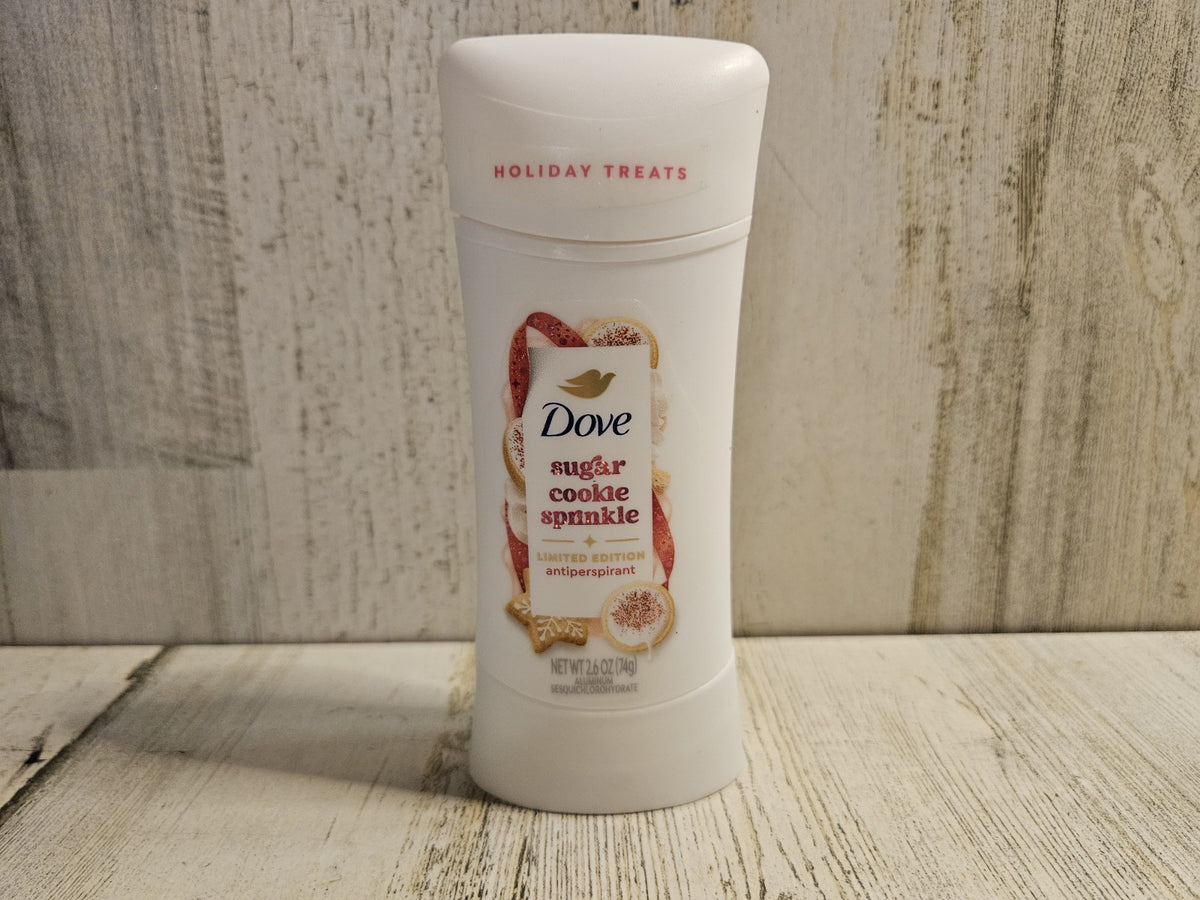 Dove Holiday Limited Edition Antiperspirant Deodorant 3 Pack - Frosted Plum, Hot Cocoa, Sugar Cookie