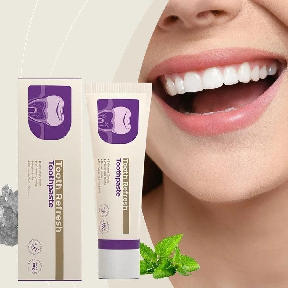 Natural Toothpaste for Sensitivity Whitening Fresh Breath Pack - All Sizes