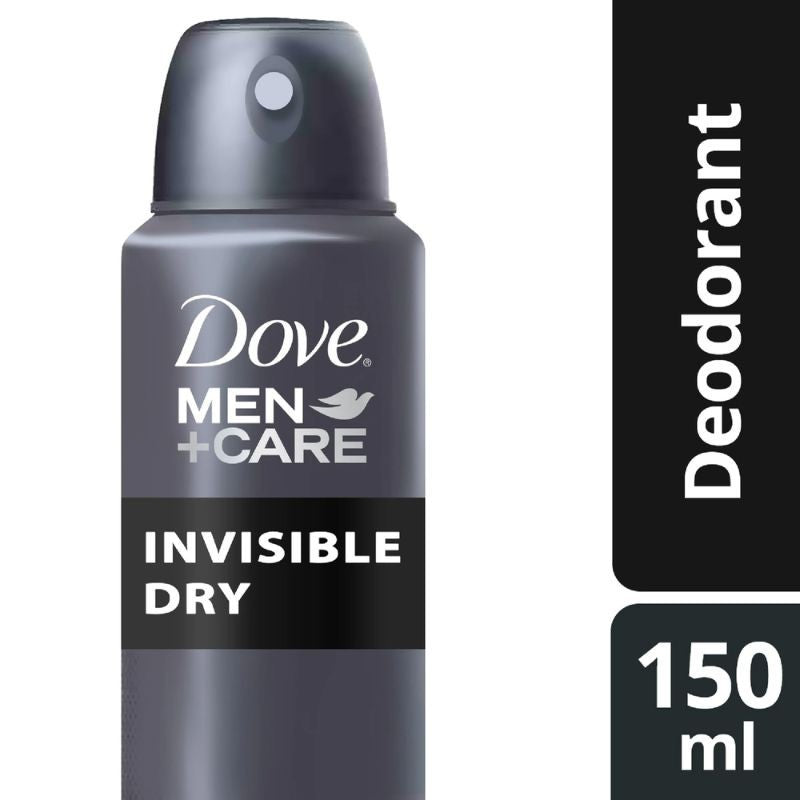 Men's Invisible Dry Antiperspirant Spray - 150ml, 2 Pack, Fresh Scent