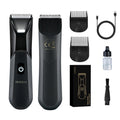 Rechargeable Body Hair Trimmer for Men - Waterproof & Precise Grooming
