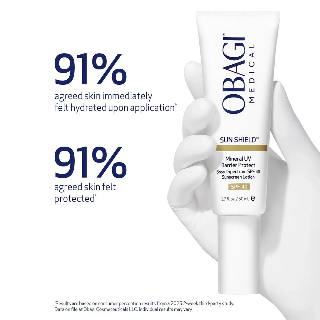 Mineral Sunscreen SPF 40 Face Sun Shield Broad Spectrum UVA/UVB Protection