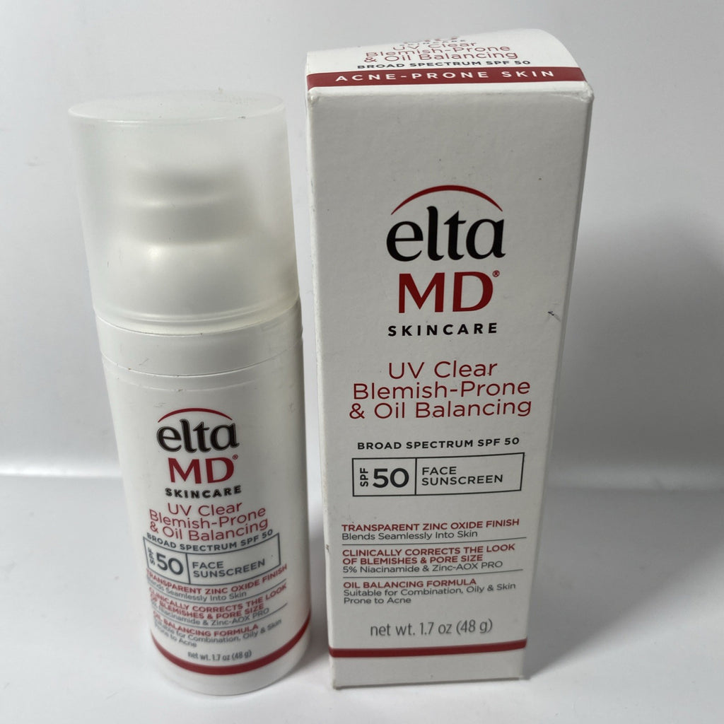 Elta MD UV Clear SPF 50 Facial Sunscreen for Blemish-prone & Oily Skin 1.7 oz