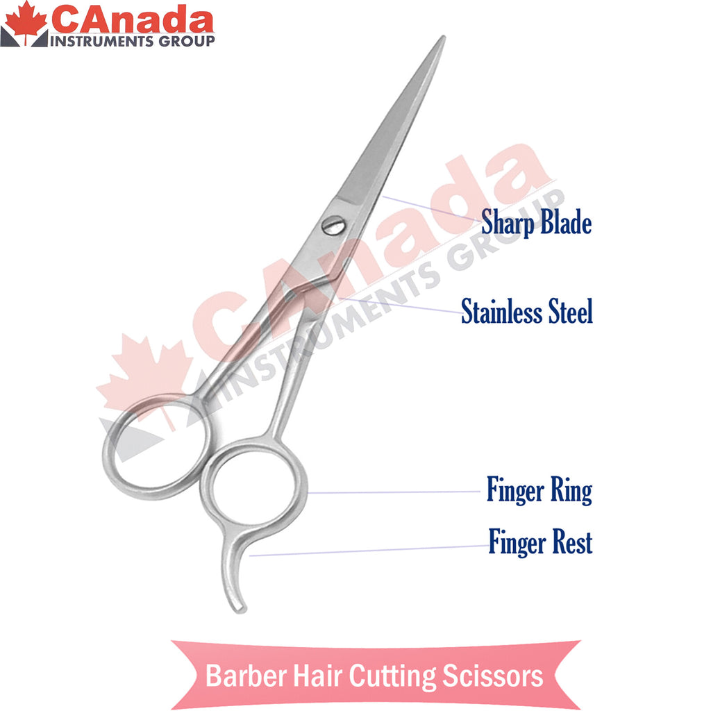 6.5 Inch Barber Hair Cutting Scissors Salon Shears German Tempered Steel