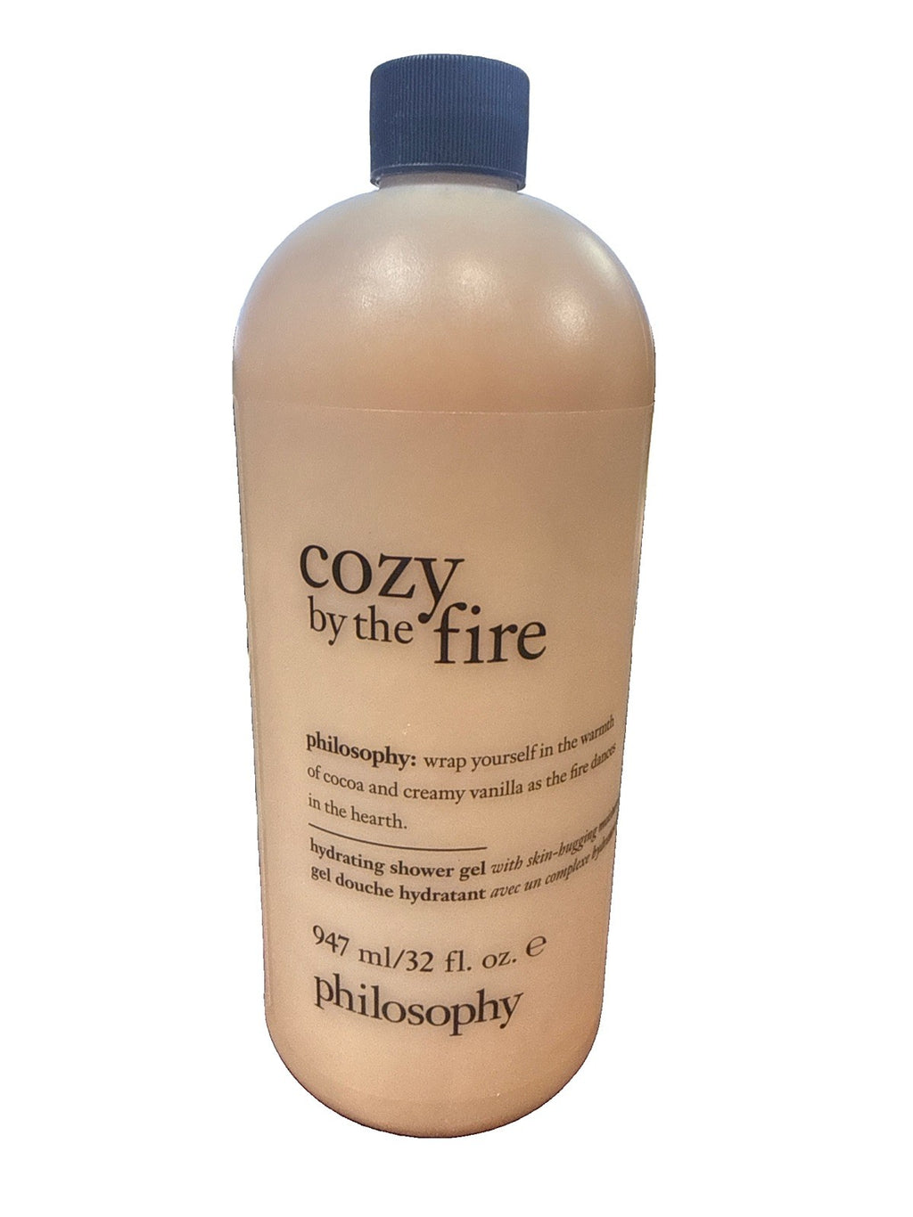 Philosophy Cozy by the Fire Bath & Shower Gel 32 oz with Pump - Sealed