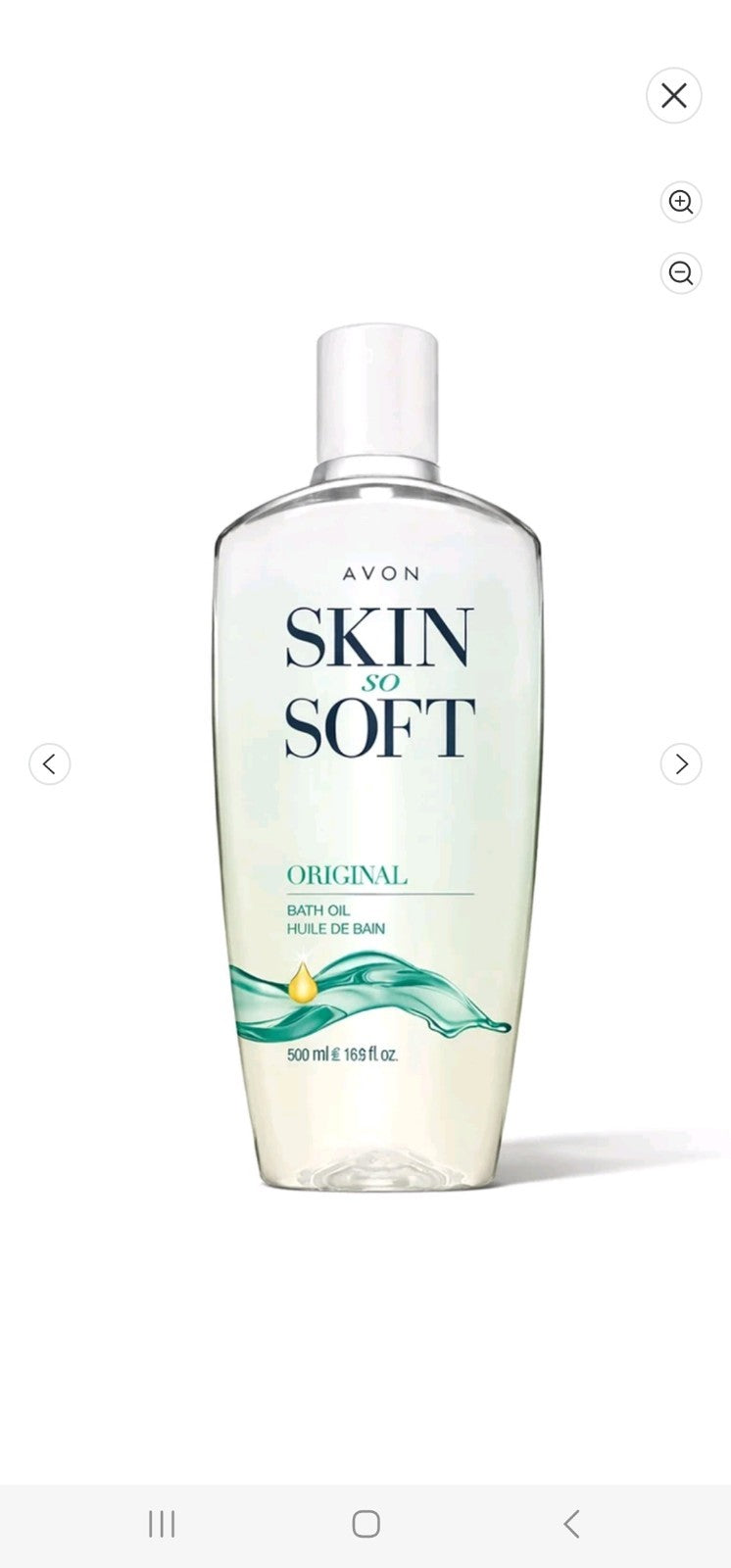 Skin So Soft Original Body Oil 16.9 oz Two Bottles by Avon