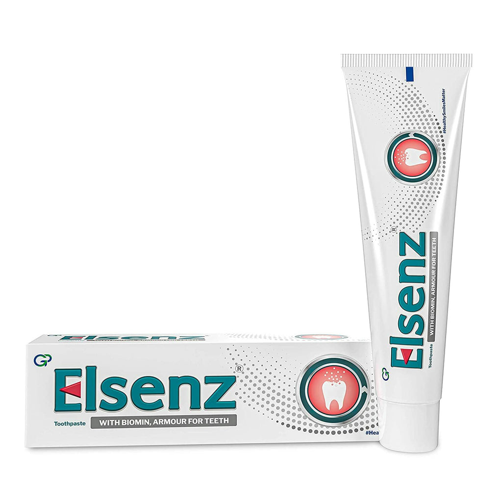 Elsenz Anti Cavity Fluoride Toothpaste 70g - Remineralizing & 12-Hour Protection