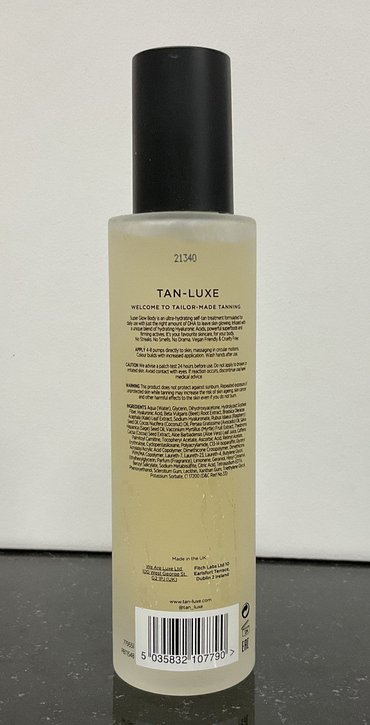 Self Tanner Body Serum with Hyaluronic Acid - Glowing Tan, 5.07 oz