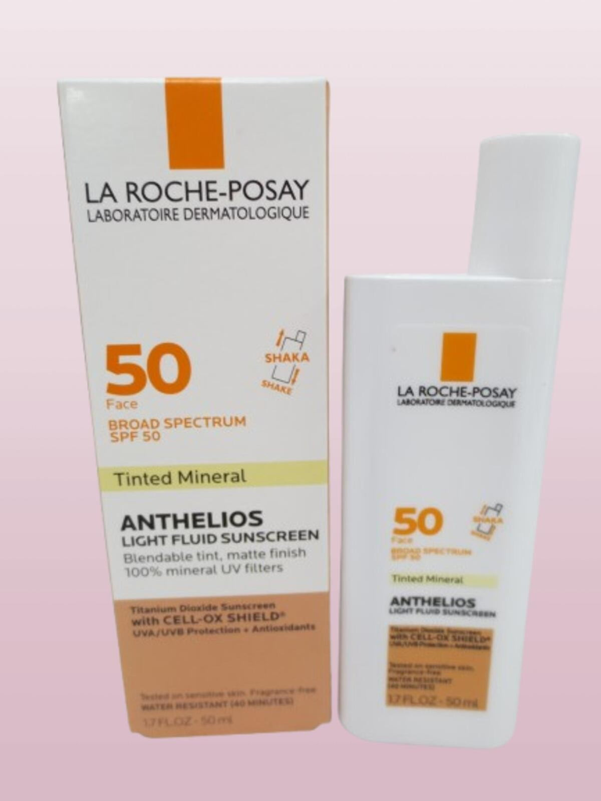 Tinted Mineral SPF 50 Sunscreen - Broad Spectrum Sun Protection 1.7 oz