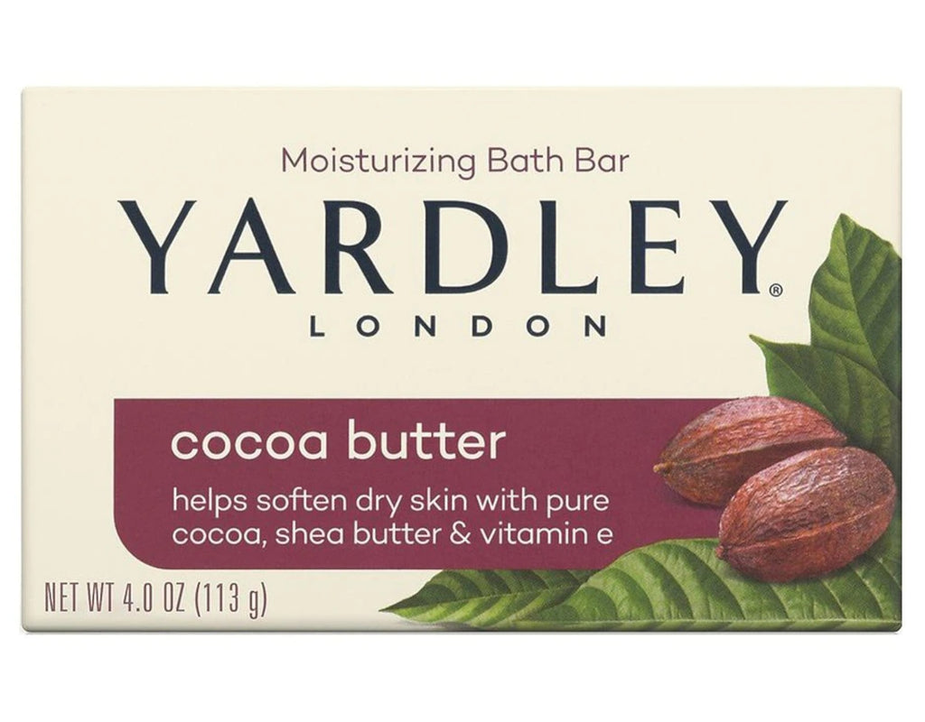Yardley London Moisturizing Bath Soap Bundle - Pack of 10 Bars, 5 Scents